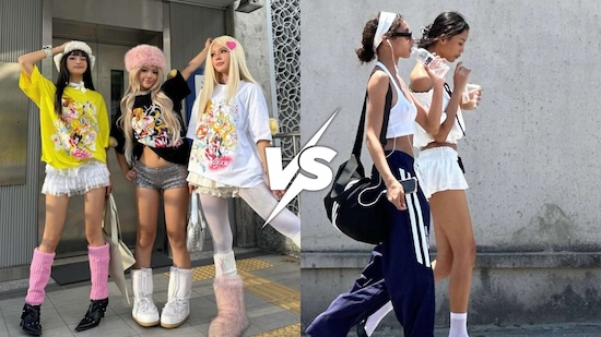 Western Fashion vs. Japanese Fashion
